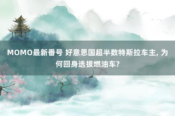 MOMO最新番号 好意思国超半数特斯拉车主, 为何回身选拔燃油车?