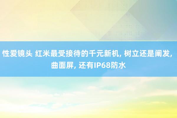 性爱镜头 红米最受接待的千元新机, 树立还是阐发, 曲面屏, 还有IP68防水